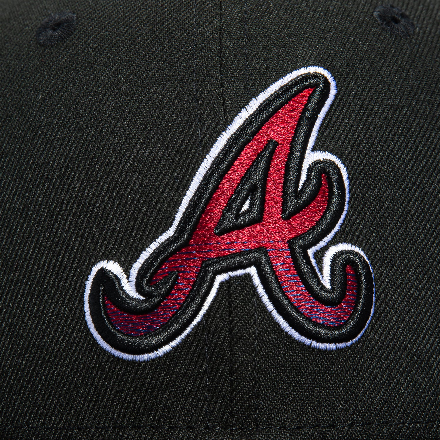 New Era 59Fifty Gradient Logo Atlanta Braves Hat - Black、mySite、vikingsvslions