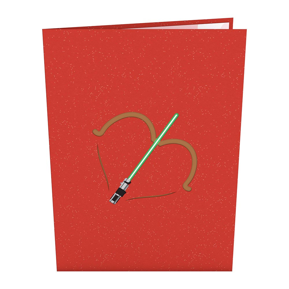 Star Wars™ Yoda™ Cupid Pop-Up Card、mySite、solidvoid