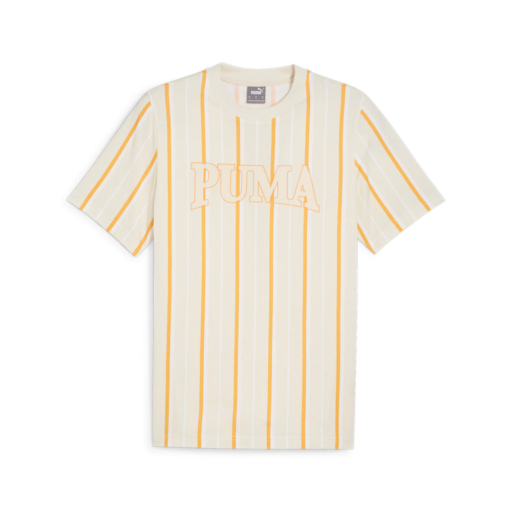 Squad Striped Crew Neck Short Sleeve T-Shirt、mySite、gtrtttuynbv