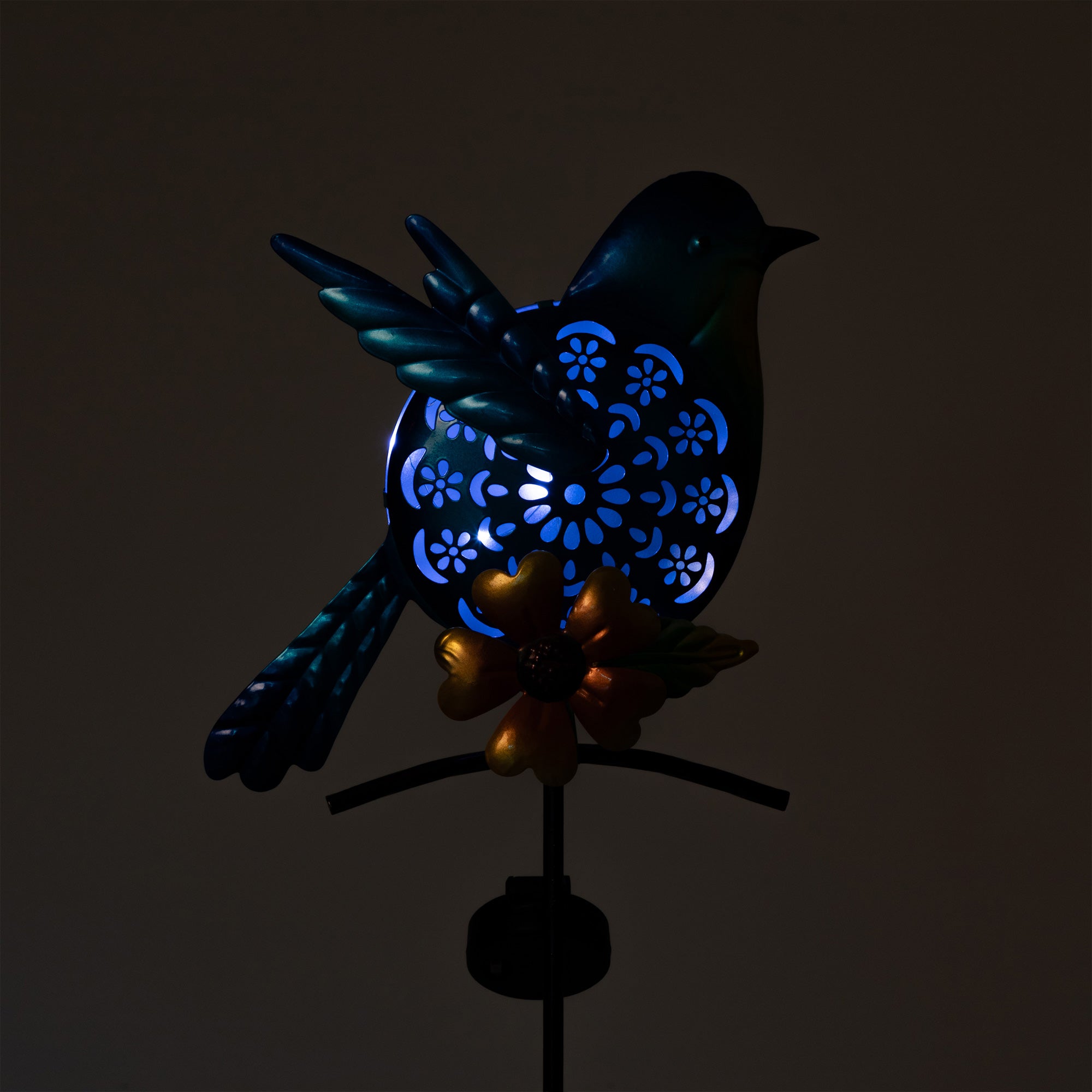 Tweeting Bird Solar Garden Stake、mySite、camillekostekn