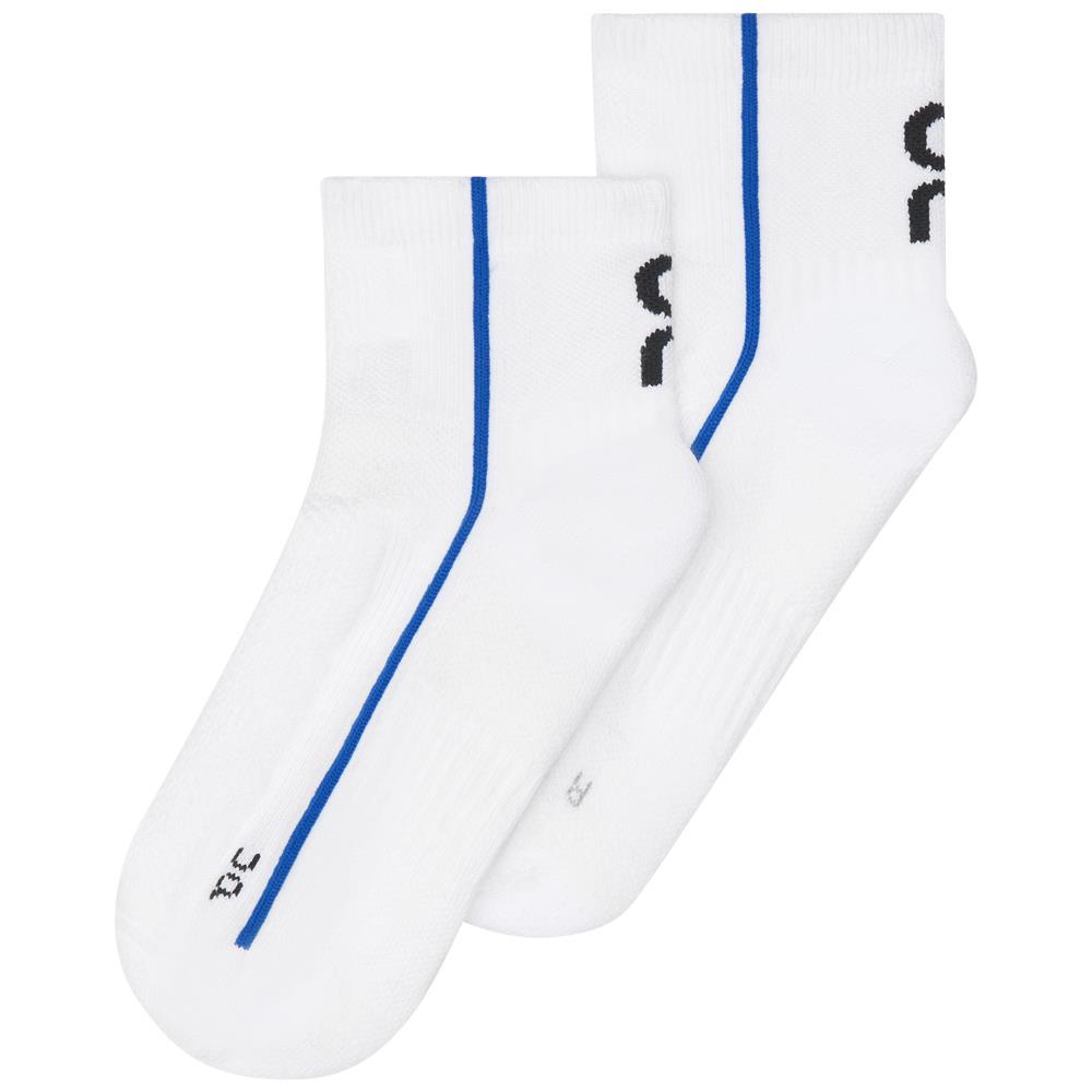 On Court Mid 1 Pack Socks - White/Indigo、mySite、neckold