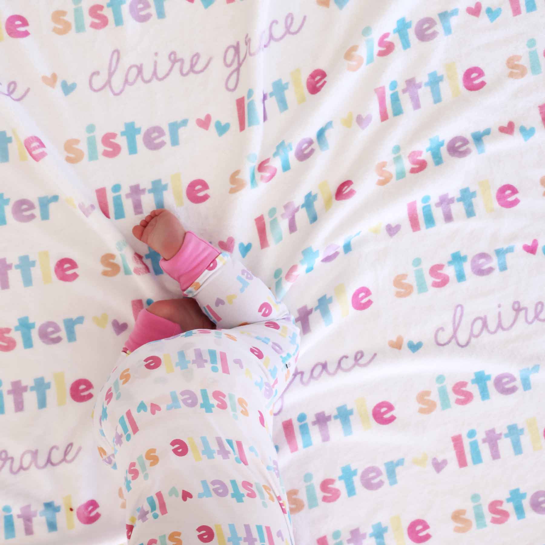  Personalized Kids Blanket | Little Sibling、mySite、layawaytickets