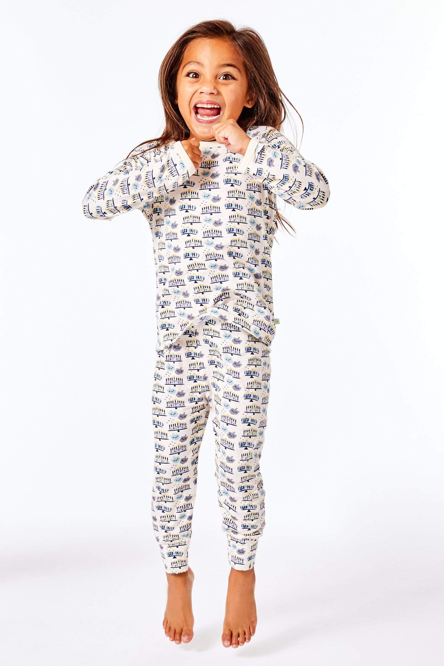 Baby and Kids Unisex Hanukkah Pajamas Set by Clover Baby and Kids、mySite、topwebapps
