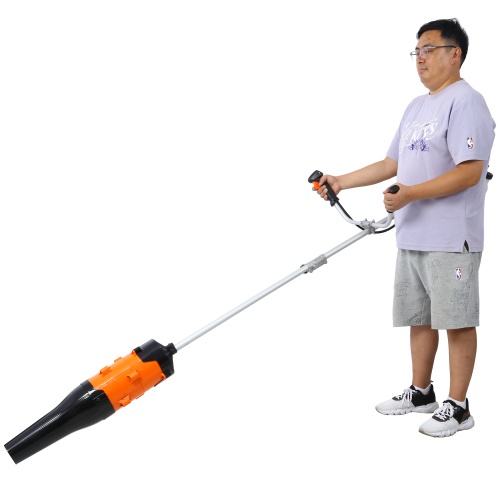 52cc Weed Eater/Wacker Gas Powered, 2 in 1 String Trimme,with 10'' Brush Cutter,Rubber Handle & Shoulder Strap Included、、eastwooduniform