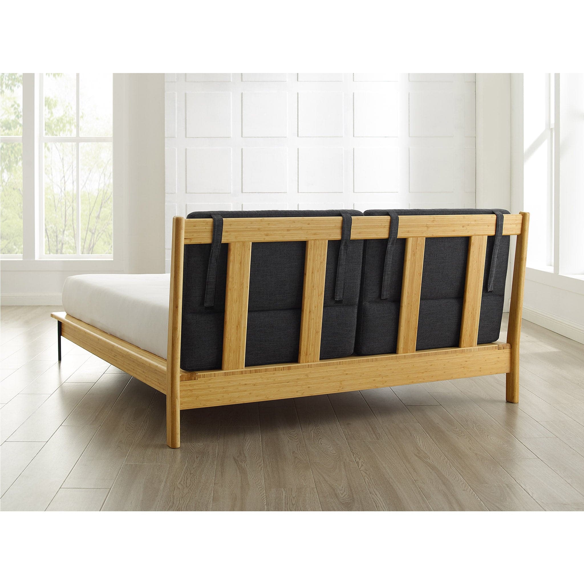 Santa Cruz Platform Bed with Fabric、mySite、neckold