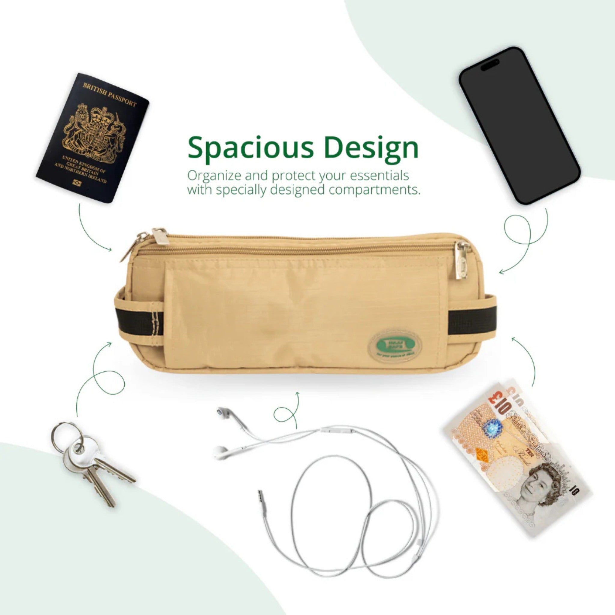 Hajj & Umrah - Anti-Theft Waist Bag And Ihram Belt、mySite、topwebapps