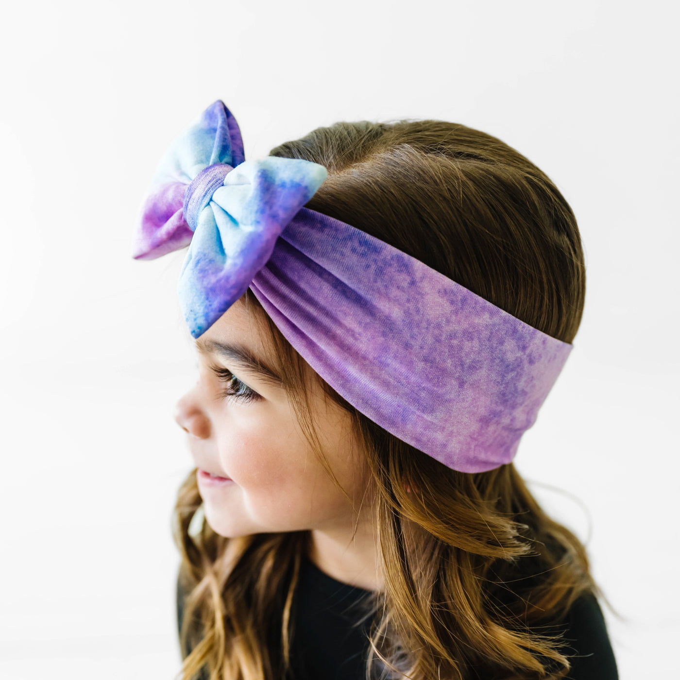 Purple Watercolor Luxe Bow Headband、mySite、layawaytickets