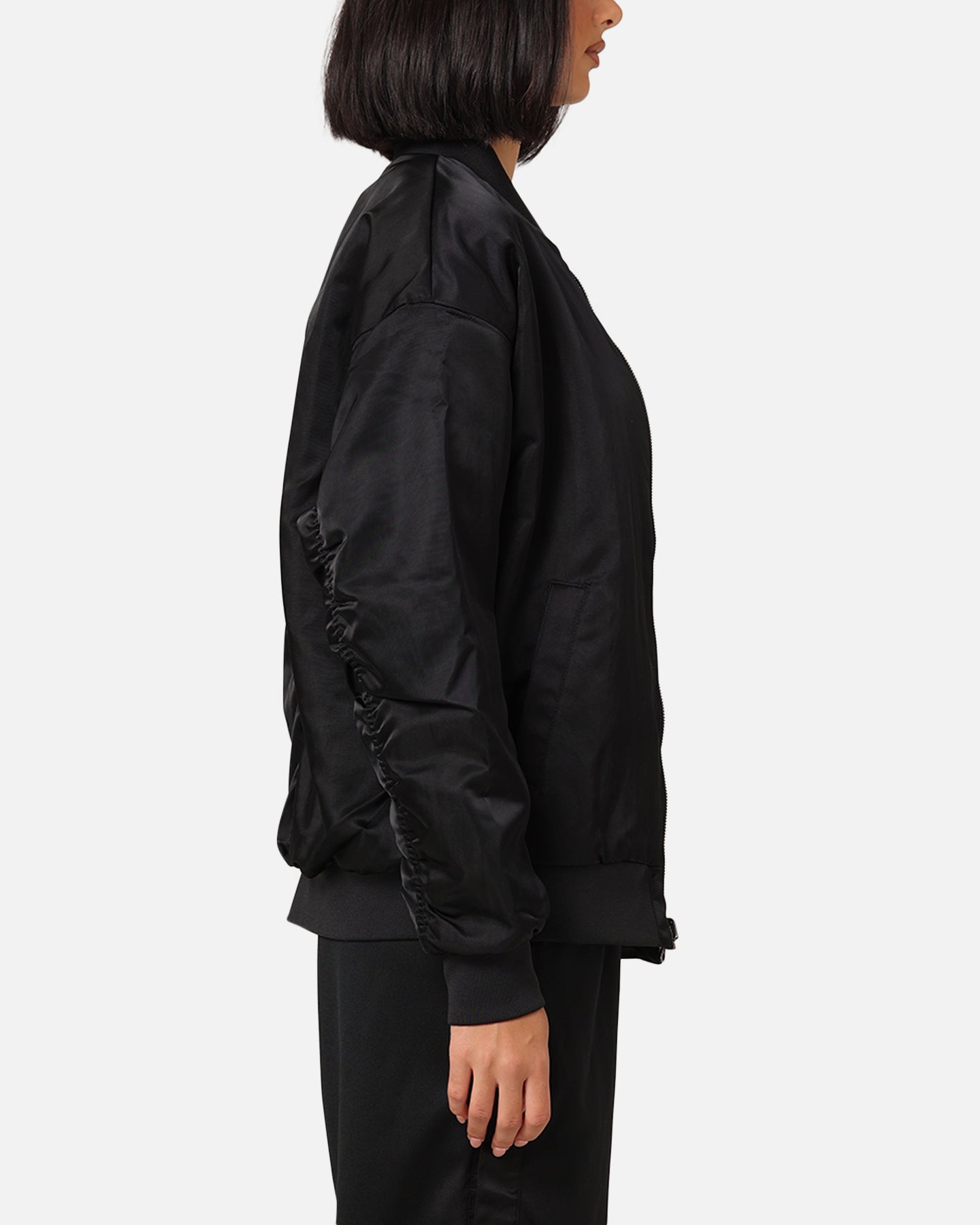 Nike Women's Sportswear Reversible Varsity Bomber Jacket Black/White、mySite、zt4zffjzw