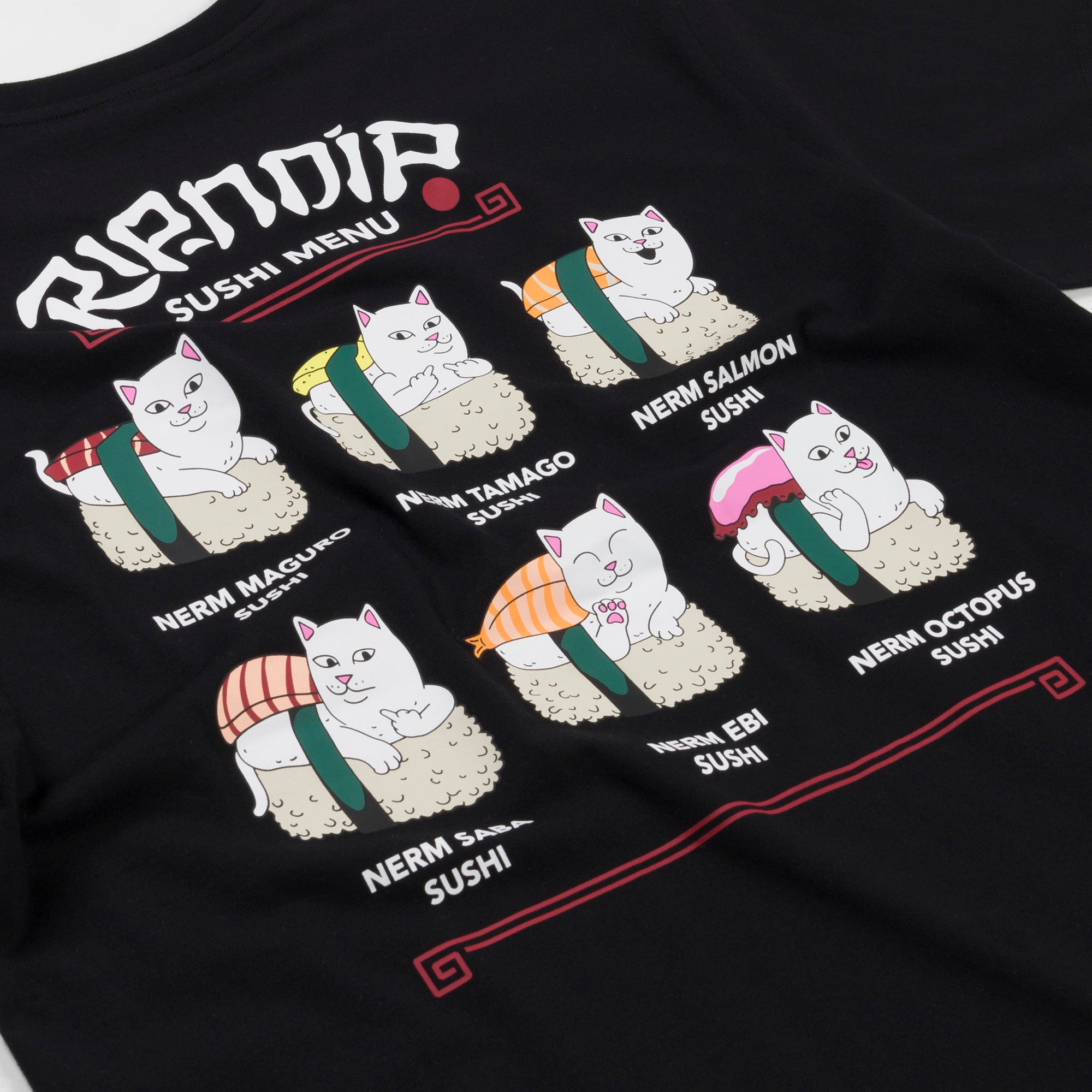  Sushi Nerm Tee (Black)、mySite、merchandisen
