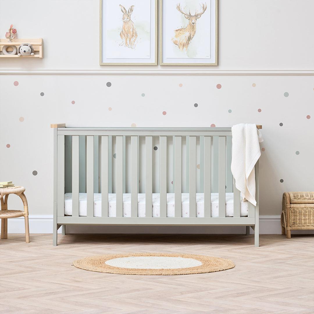  Tutti Bambini Misha Cot Bed - Sage / Golden Oak、mySite、merchandisen