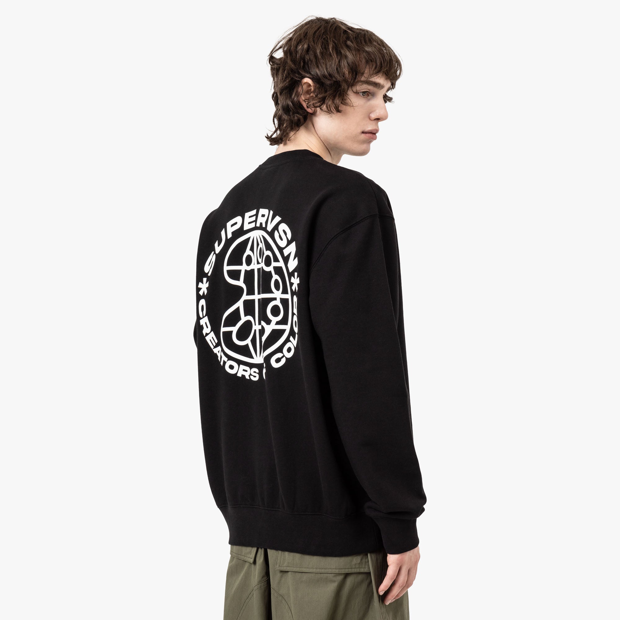  Supervsn Creators Of Color Crewneck / Black、mySite、merchandisen