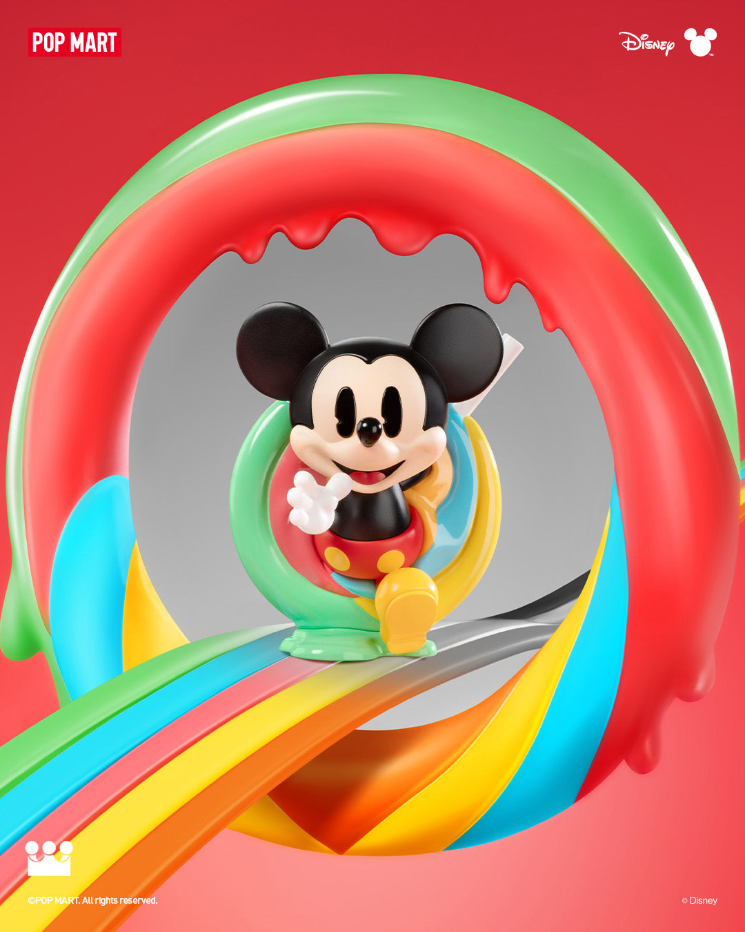  POP MART Disney Mickey Childhood of Boundless Imagination Series Figures、mySite、greenlandpopulation