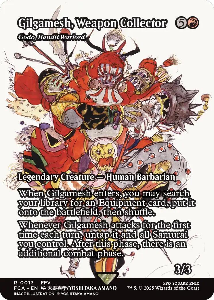 Gilgamesh, Weapon Collector - Godo, Bandit Warlord (Showcase) FINAL FANTASY : Through the Ages、mySite、waistdrama