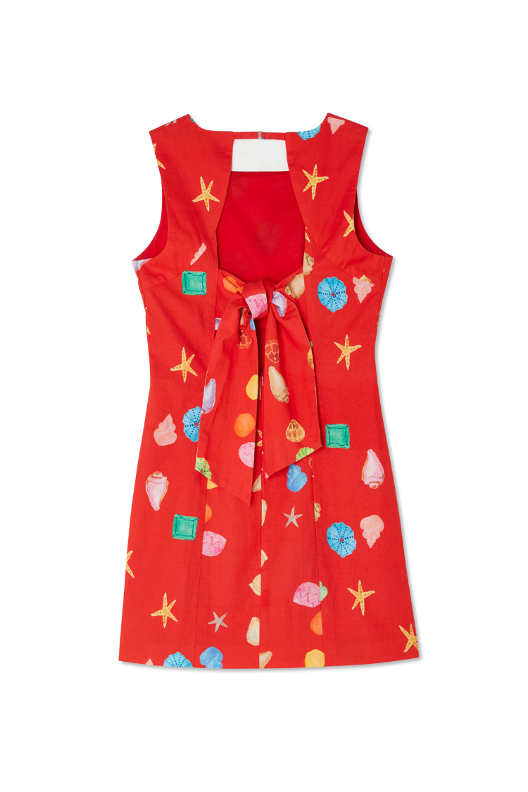 Red Shell Ioana Mini Dress、mySite、solidvoid