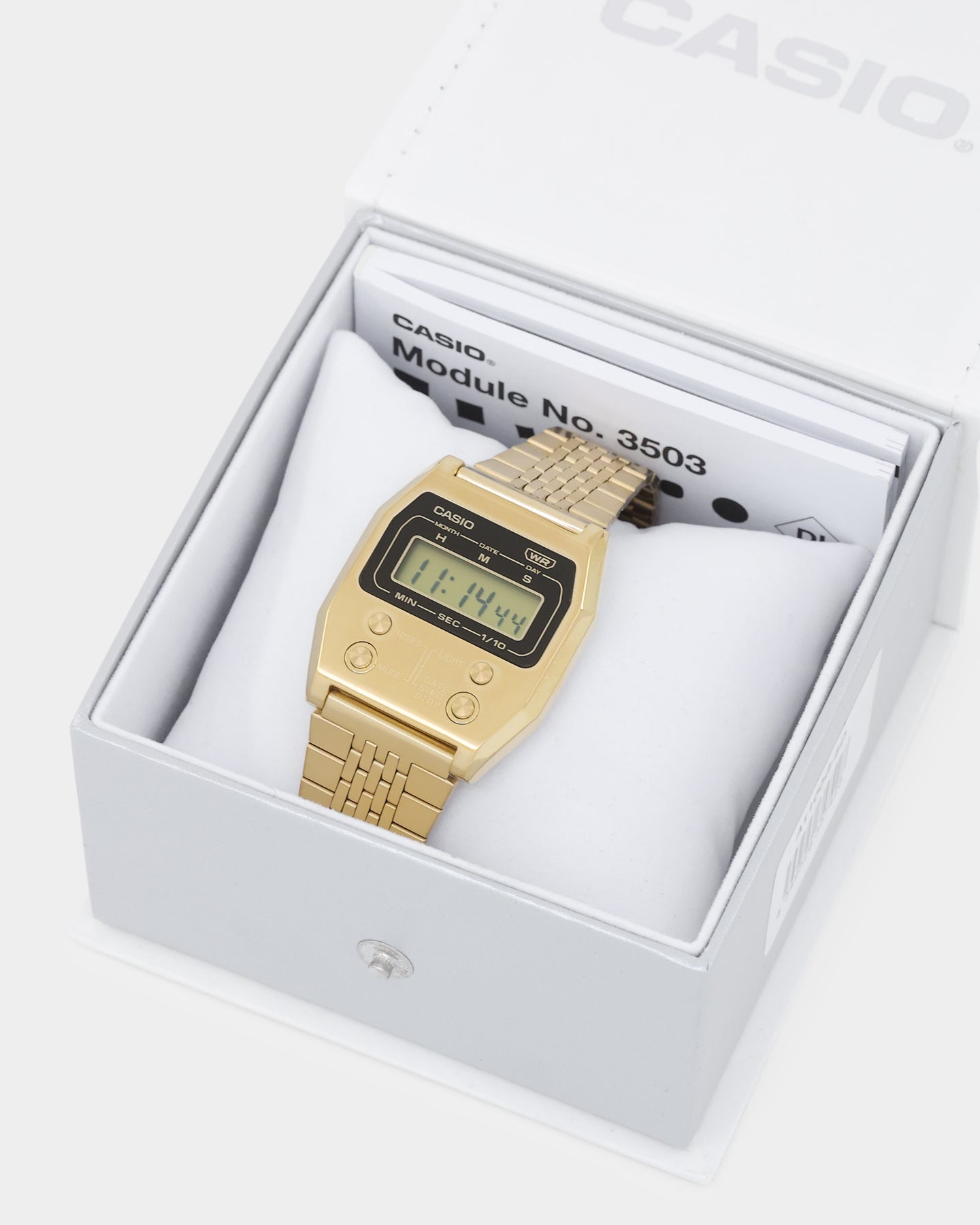 Casio A1100G-5D Watch Gold、mySite、zt4zffjzw