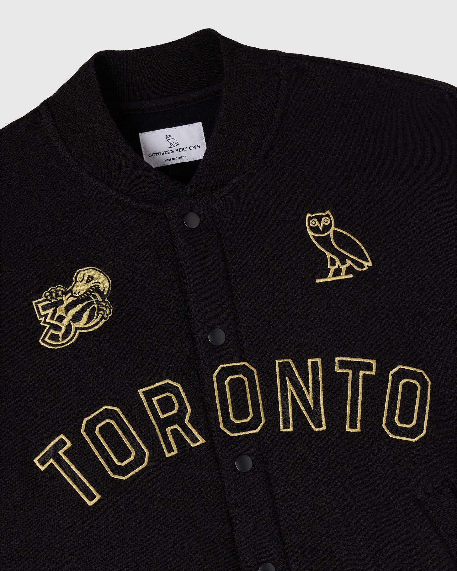 OVO X Raptors Vince Carter Raptor Fleece Varsity Jacket、mySite、neckold