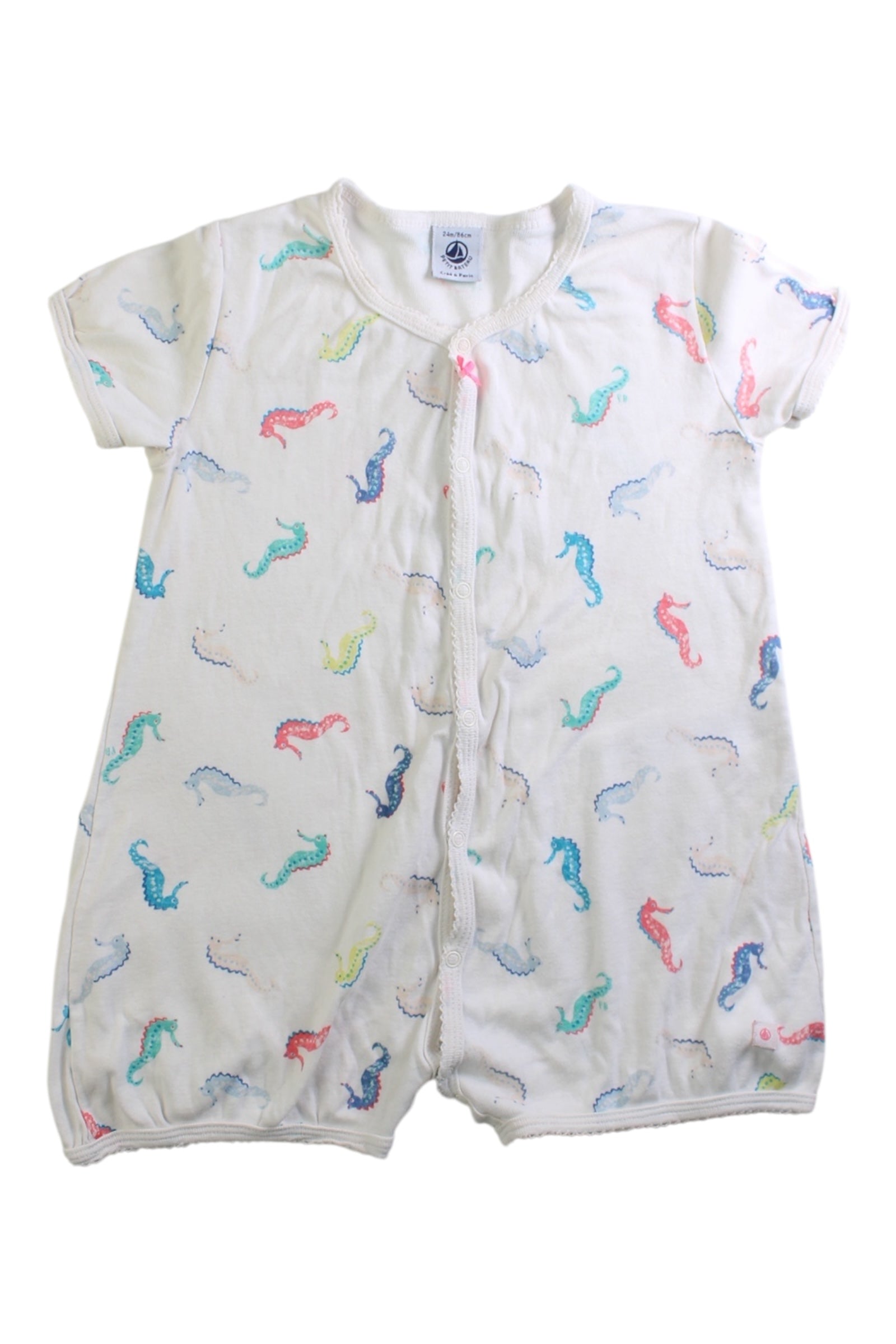 Petit Bateau Seahorse Romper 2T、mySite、g9winljtr
