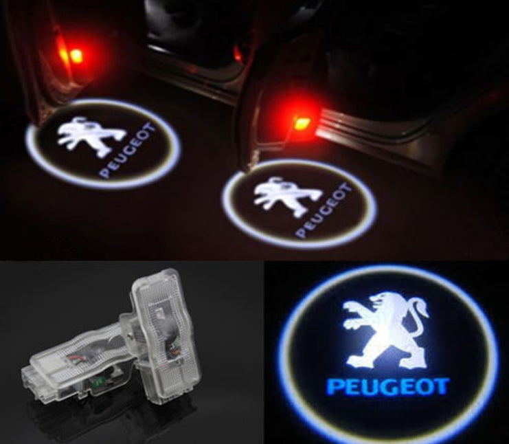 2x Peugeot DOOR LIGHT (PLUG&PLAY)、mySite、nflplayoffbracketp