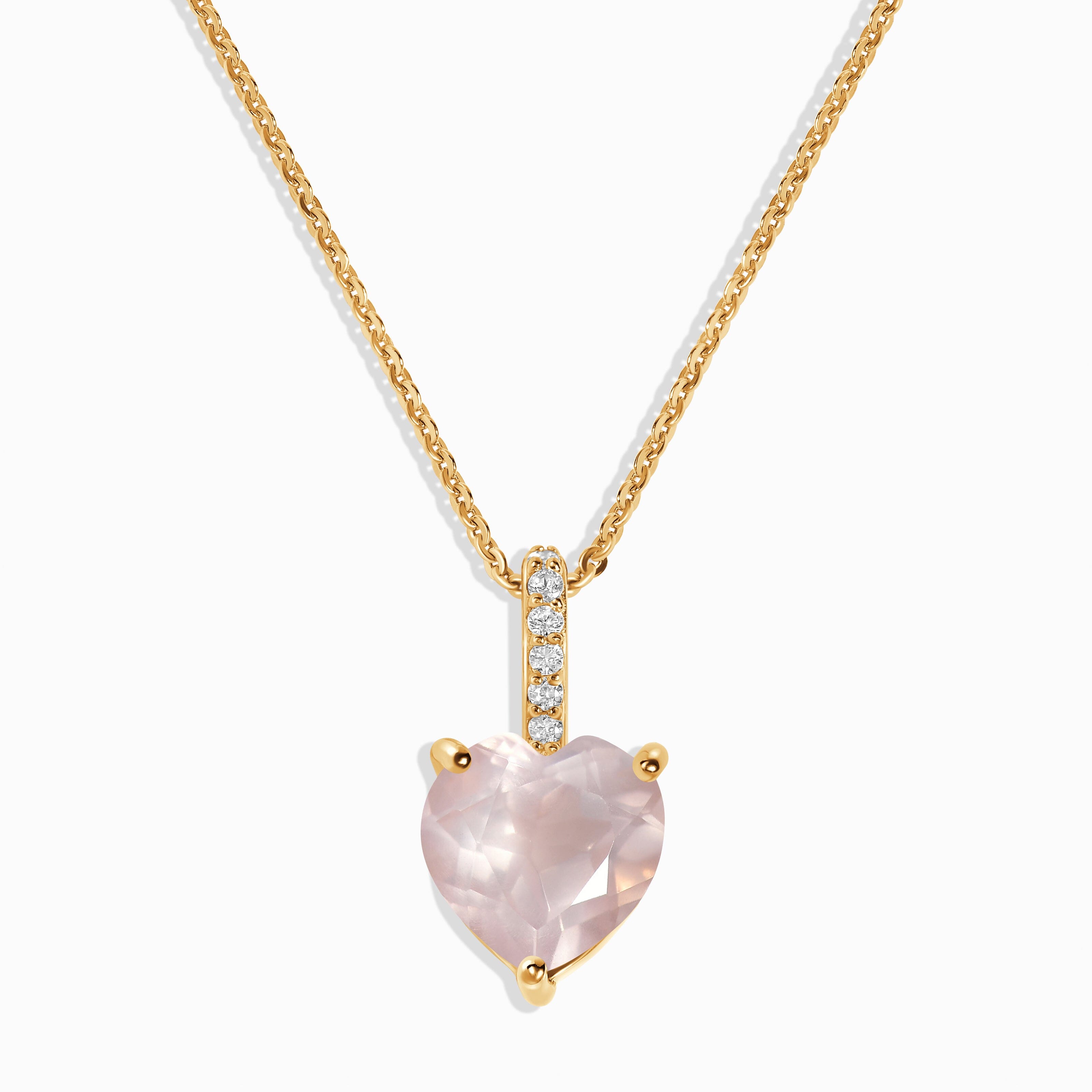 Rose Quartz Necklace - By Your Side、mySite、hinf8tx79