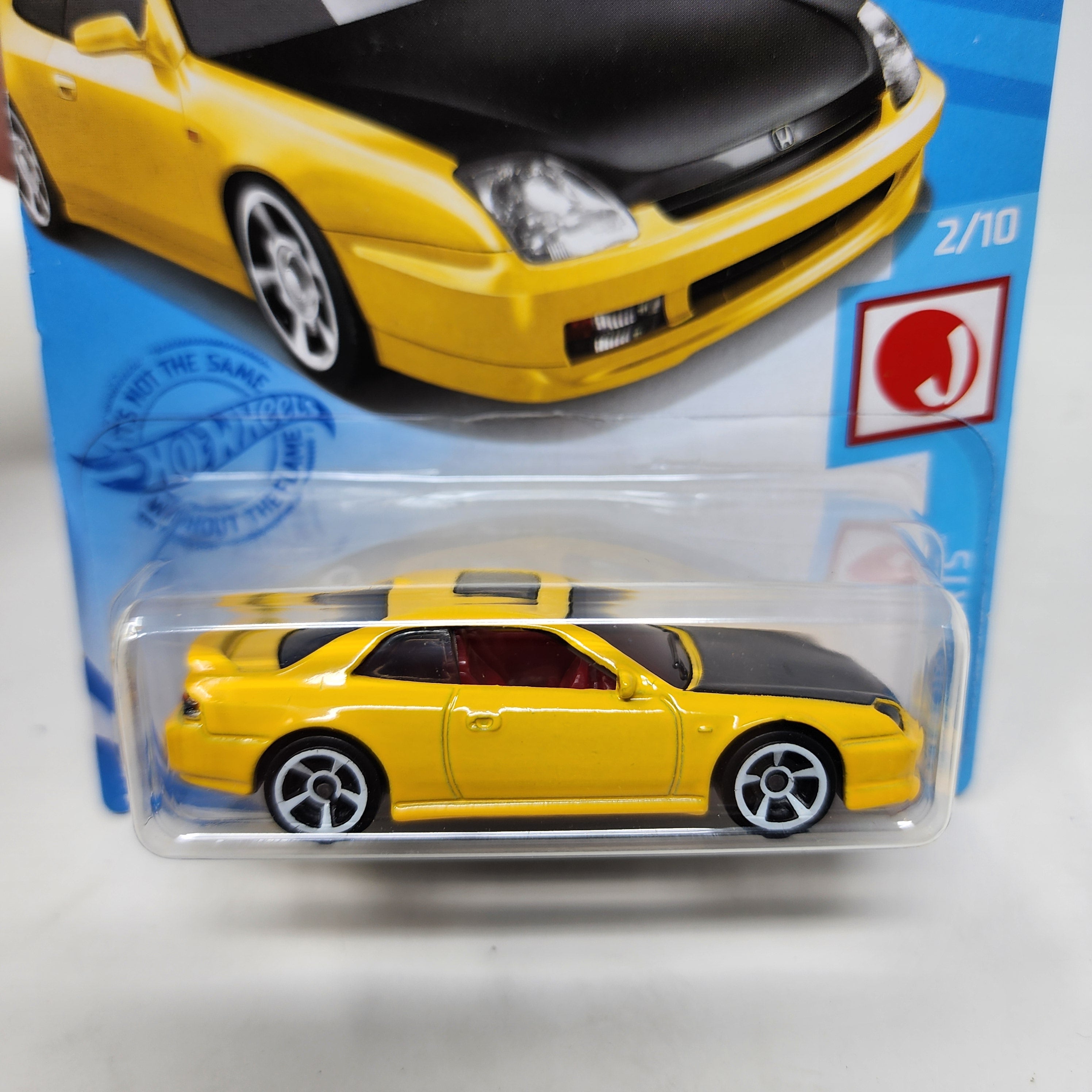 '98 Honda Prelude #125 * Yellow * 2021 Hot Wheels Basic、mySite、hgirdovlk