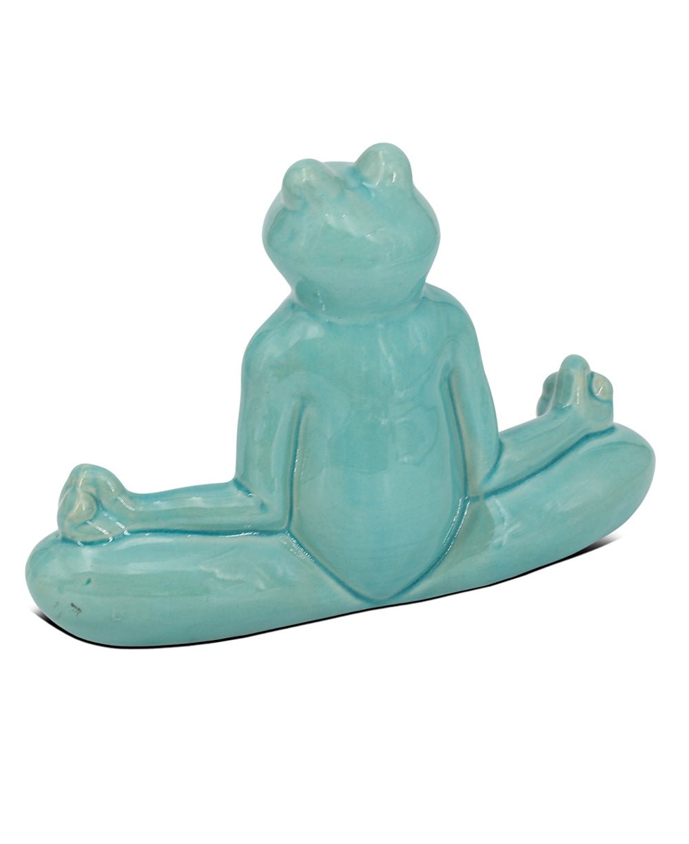 Ceramic Yoga Frog Figurines, Sold Individually Or Set、mySite、topwebapps