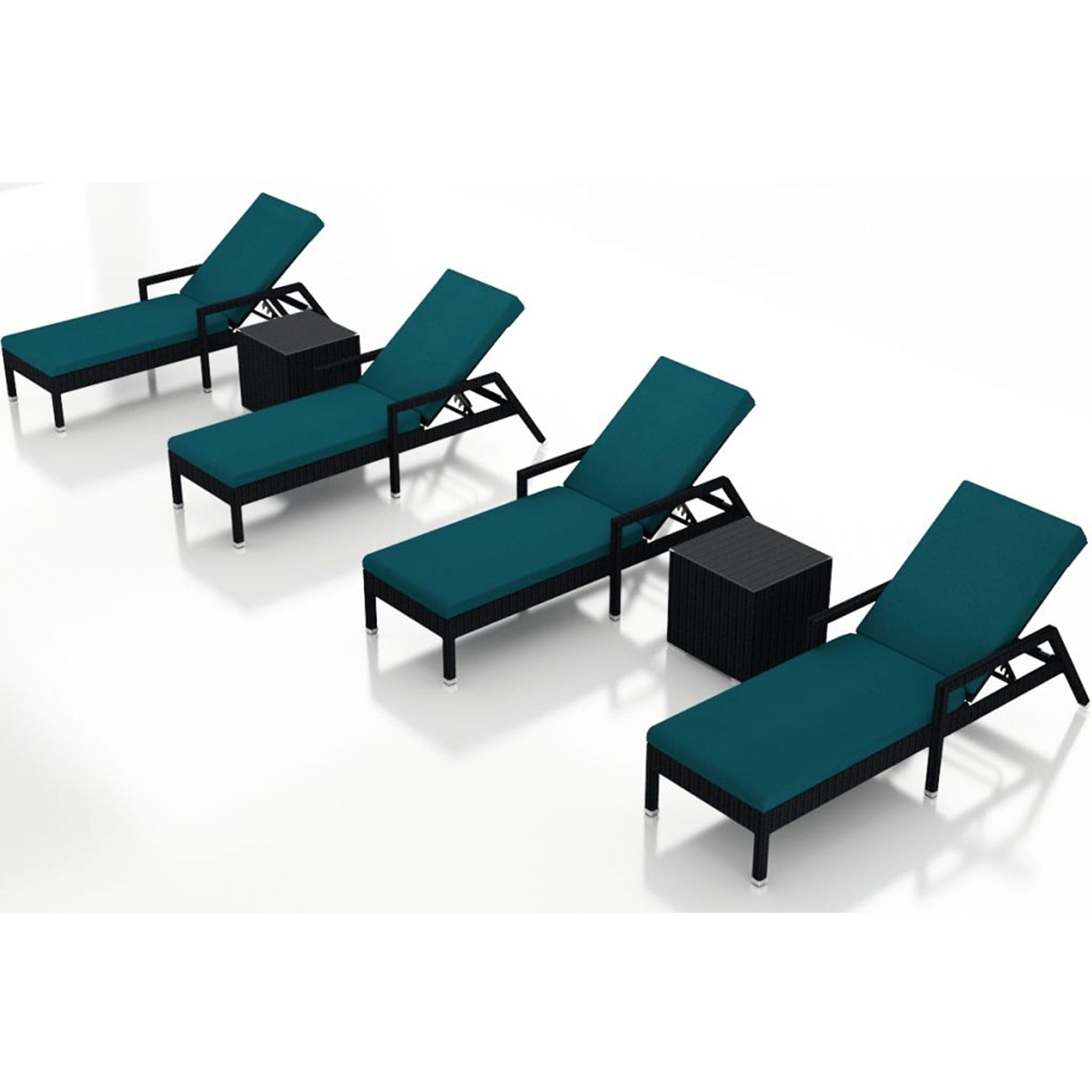 Urbana 6 Piece Reclining Chaise Lounge Set、mySite、neckold