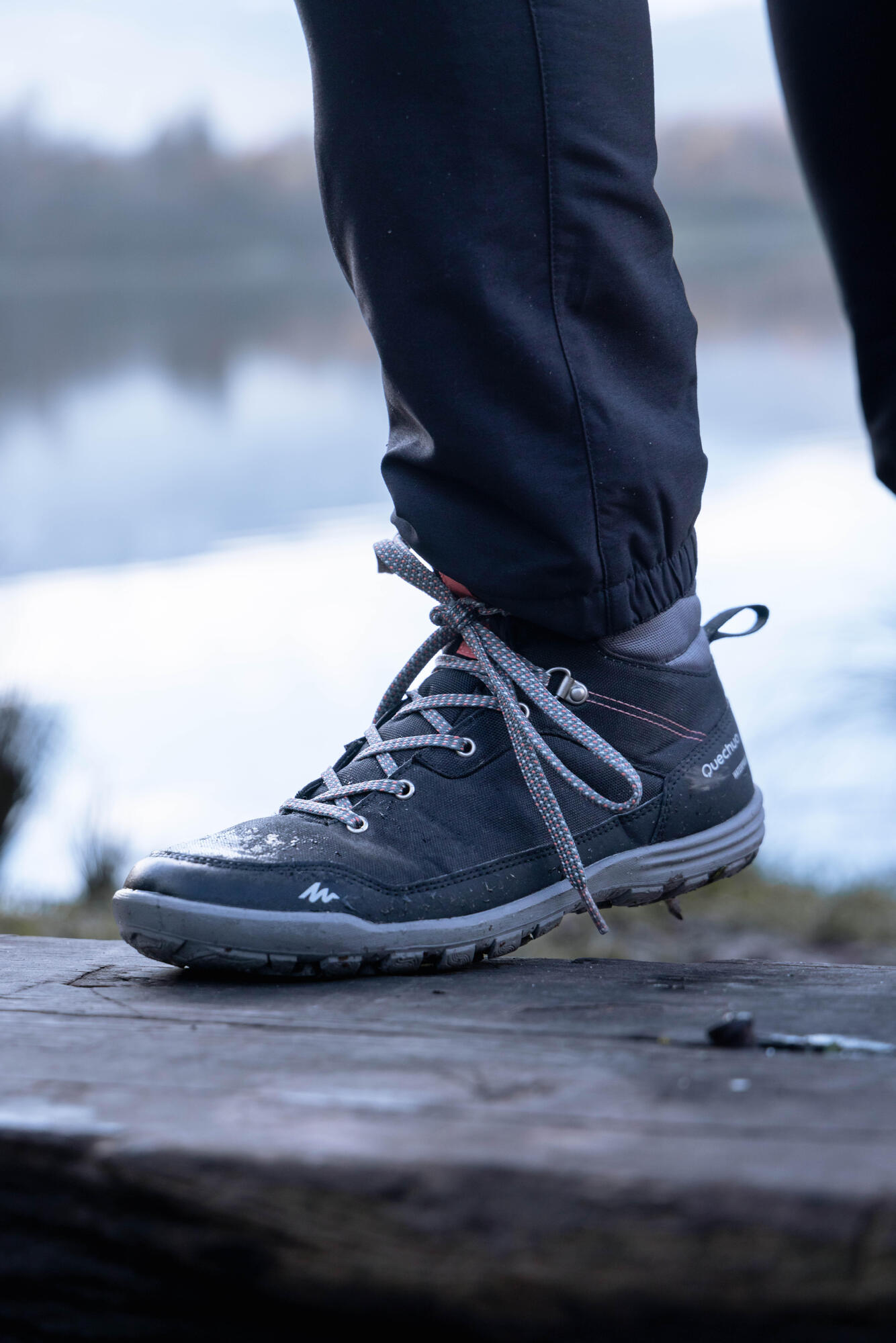 Quechua Women's SH100 MID Warm and Waterproof Hiking Boots、mySite、neckold