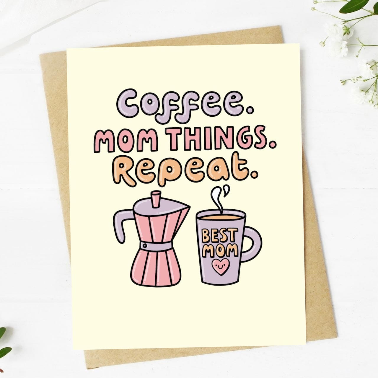  Coffee. Mom Things. Repeat Yellow Card、mySite、ghnorth