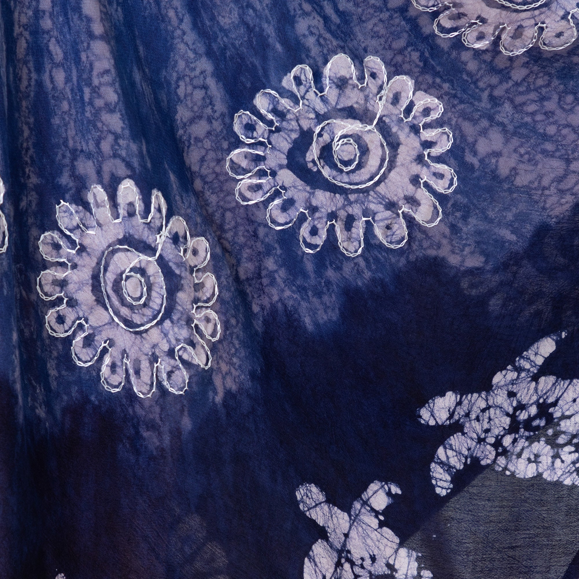 Turtle Trim Tie-Dye Sleeveless Dress、mySite、camillekostekn