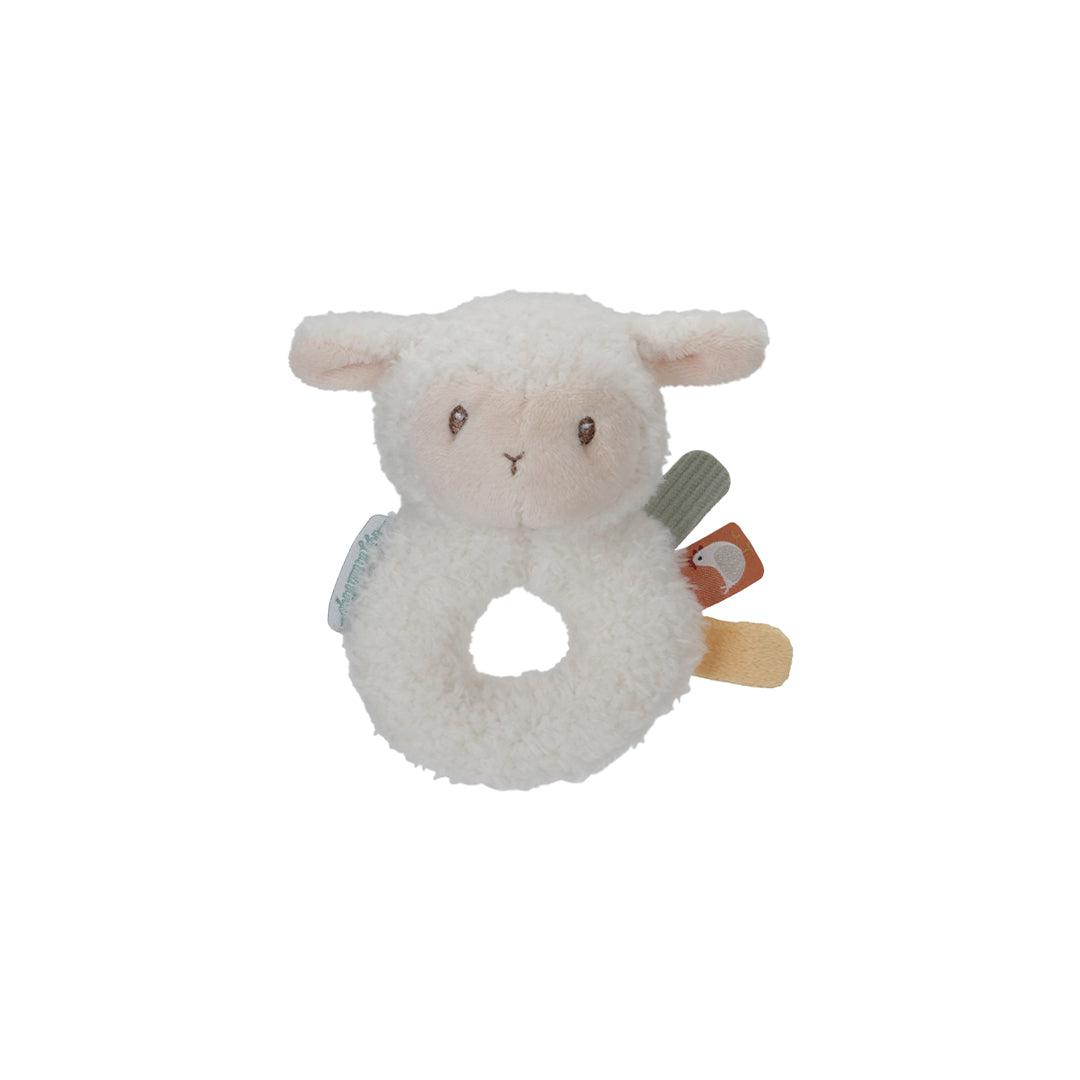  Little Dutch Soft Ring Rattle - Little Farm - Sheep、mySite、merchandisen