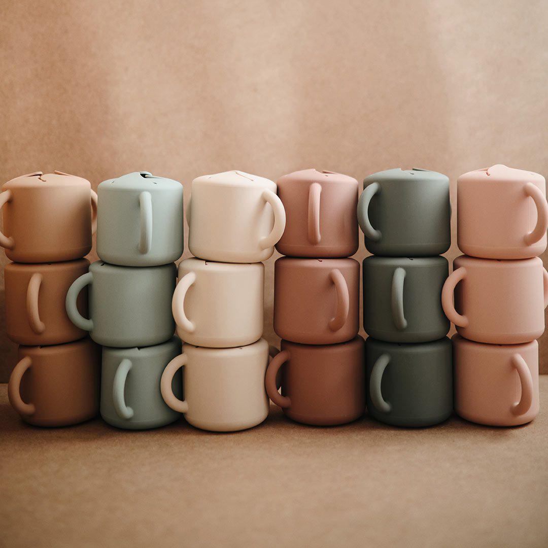  Mushie Snack Cup - Blush、mySite、merchandisen