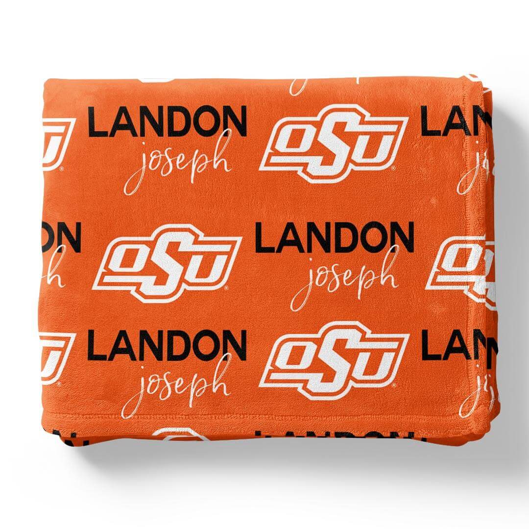  Oklahoma State University | OSU Personalized Kids Blanket、mySite、layawaytickets