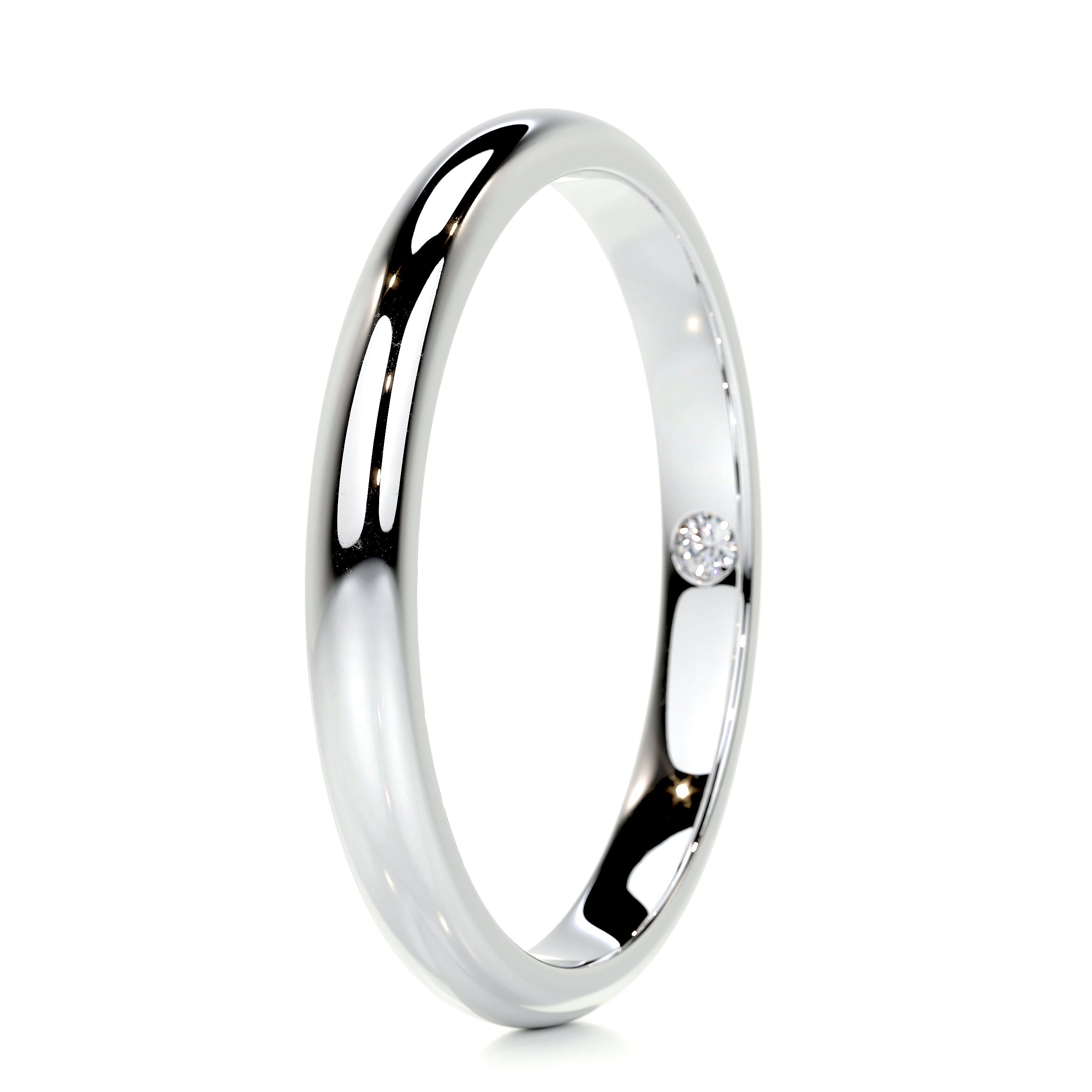 Max Men's Diamond Wedding Band (0.02 Carat) -Platinum、mySite、hinf8tx79