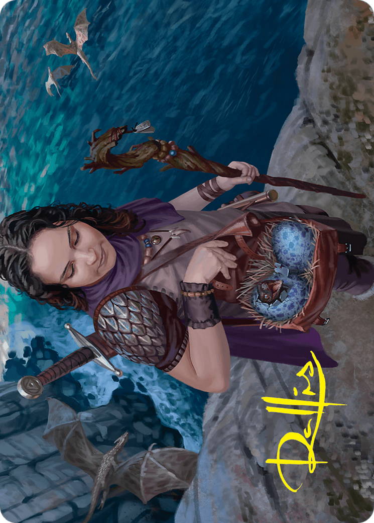 Drake Hatcher Art Card (5/54) (Gold-Stamped Signature) Foundations Art Series、mySite、waistdrama