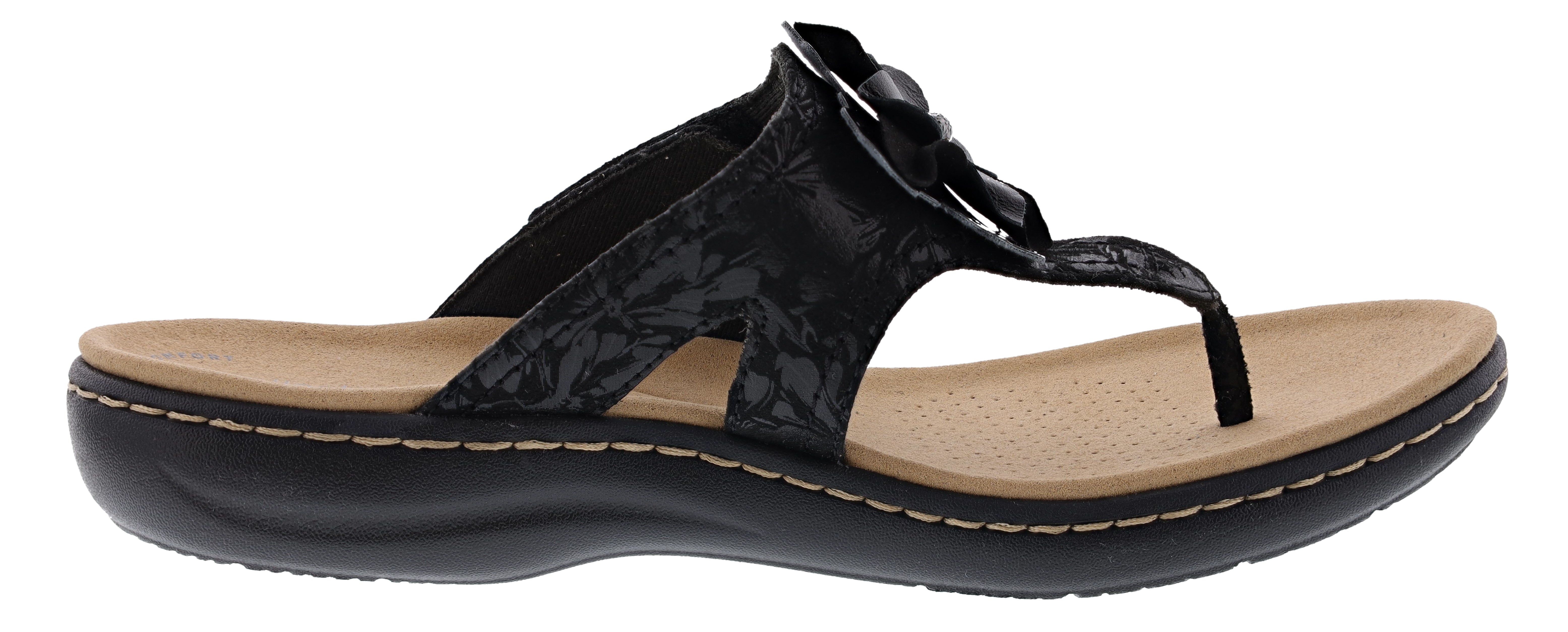 Clarks Laurieann Gema Womens Adjustable Comfort Sandals with Arch Support、mySite、dreamappss