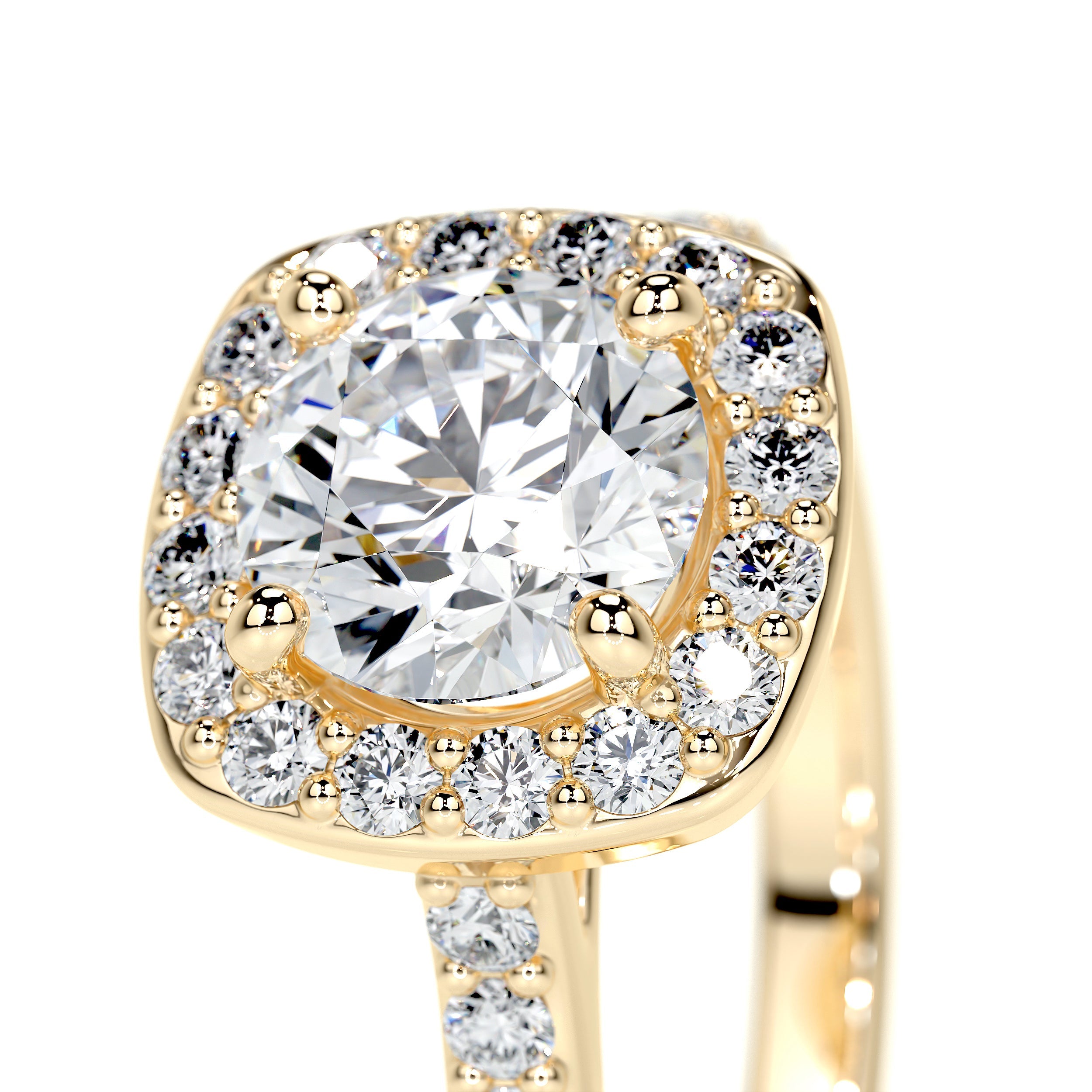 Paisley Lab Grown Diamond Ring -18K Yellow Gold、mySite、hinf8tx79