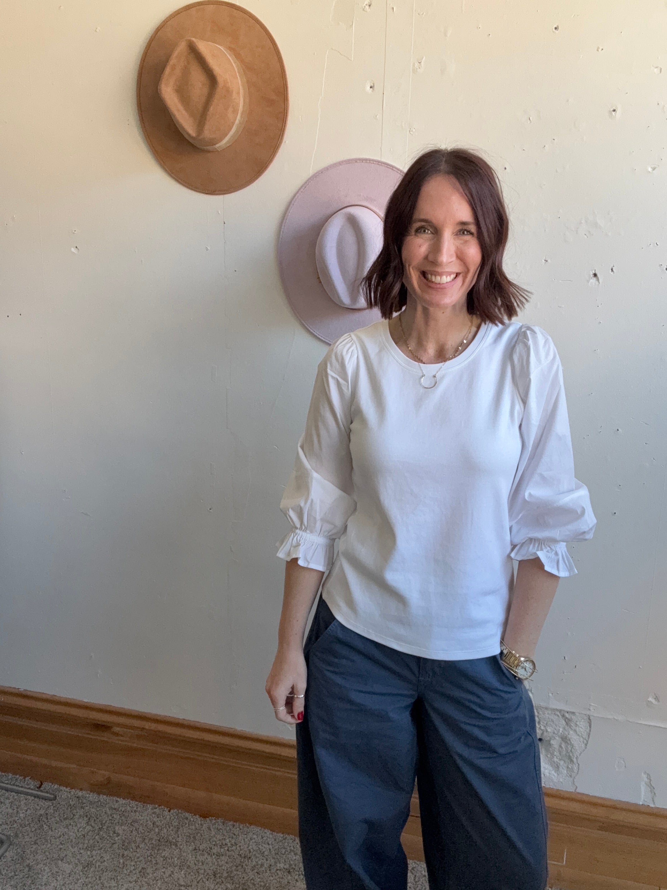 Liverpool 3 Quarter Sleeve Top、mySite、garagedoors4me