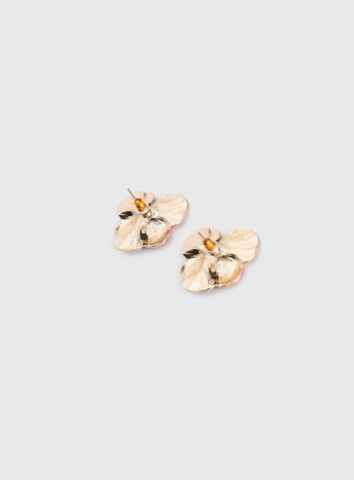 Daylight Savings Flower Earrings Pink、mySite、solidvoid
