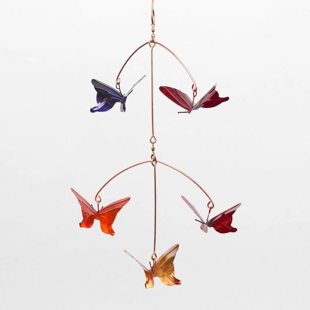 Butterfly Mobile-Copper Made in the USA、mySite、g9winljtr