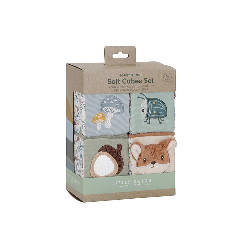  Little Dutch 4 Soft Blocks - Forest Friends、mySite、merchandisen