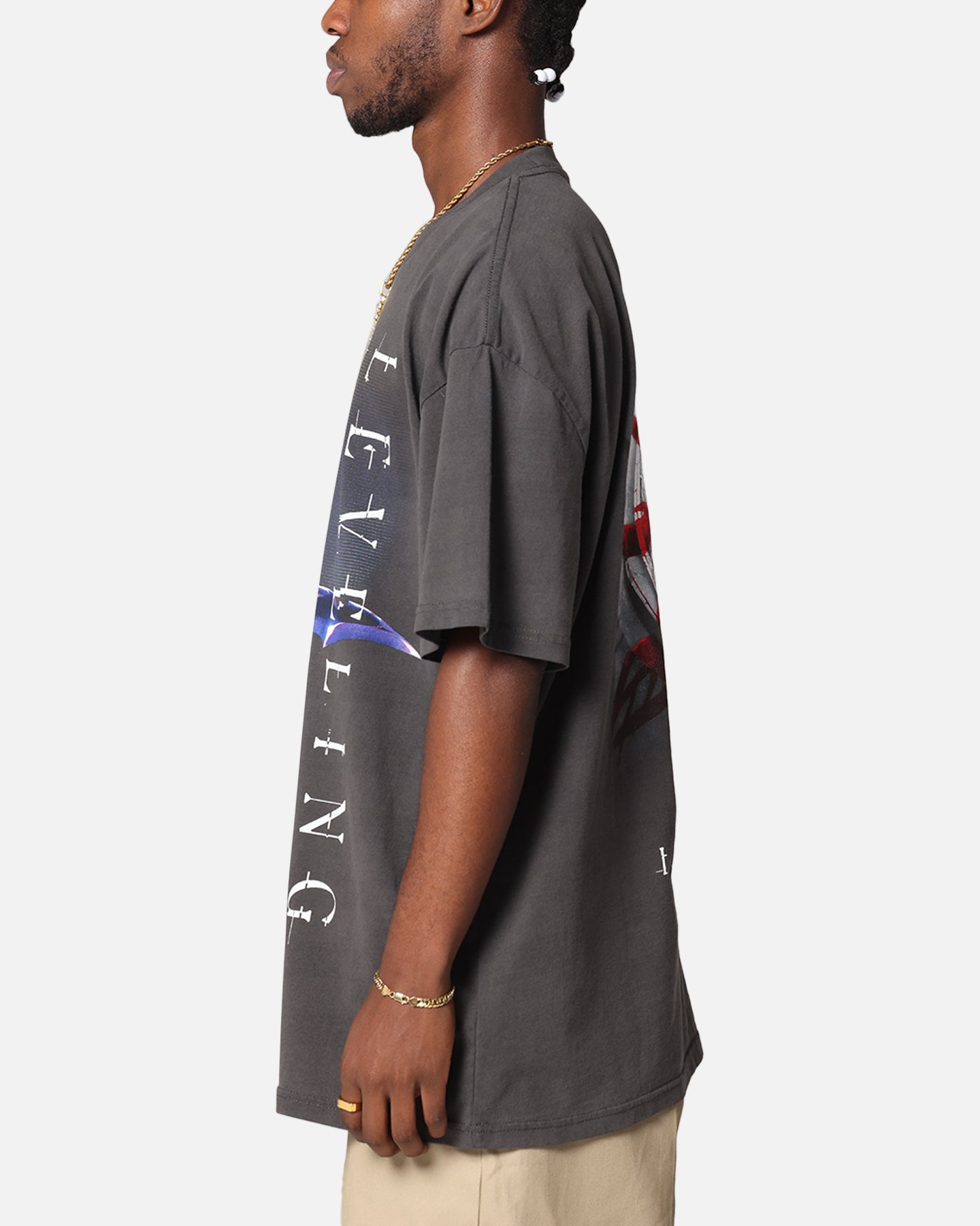 Goat Crew X Solo Leveling Solo Leveling Heavy T-Shirt Black Wash、mySite、zt4zffjzw