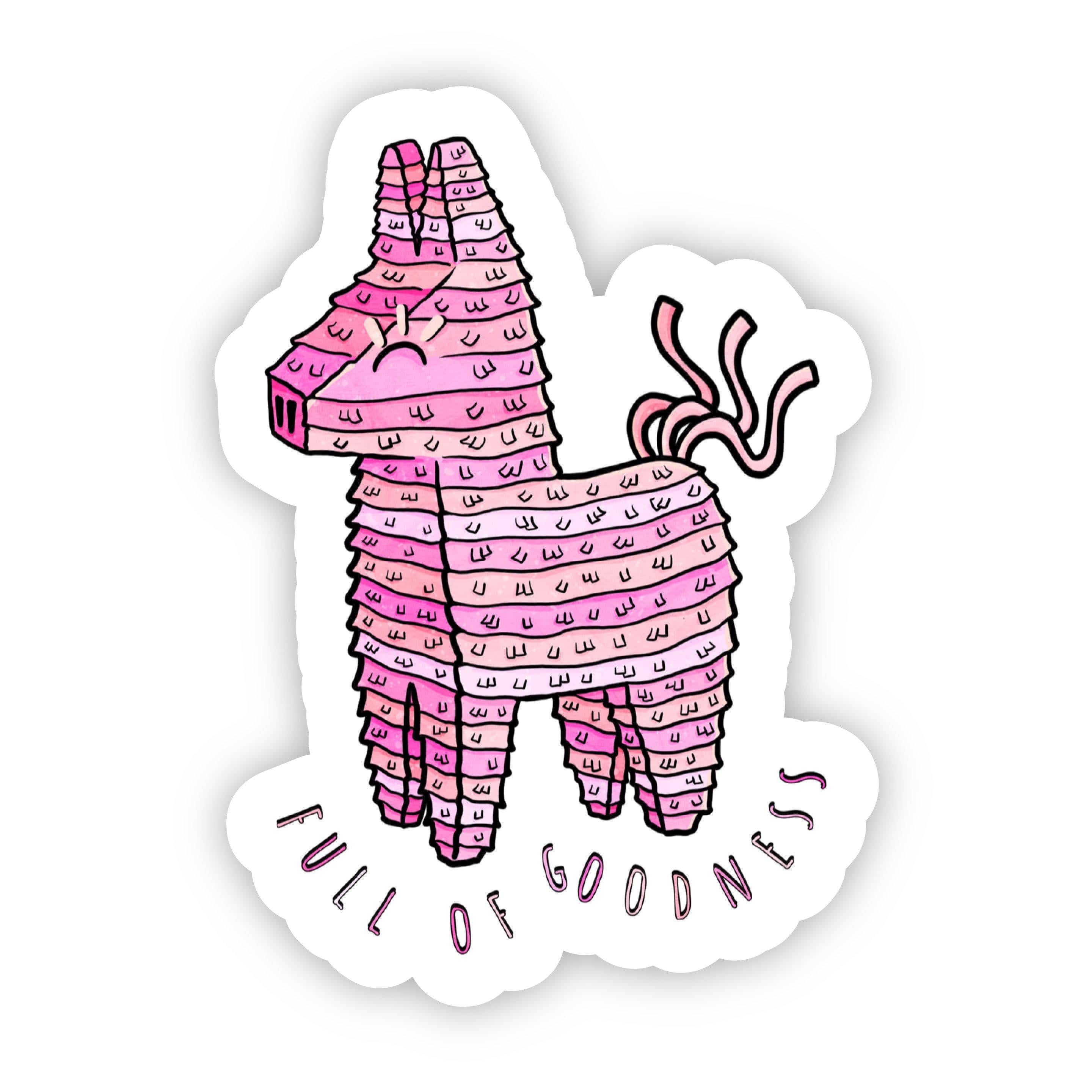  Full of Goodness Pink Pinata Sticker、mySite、elrpsem3k