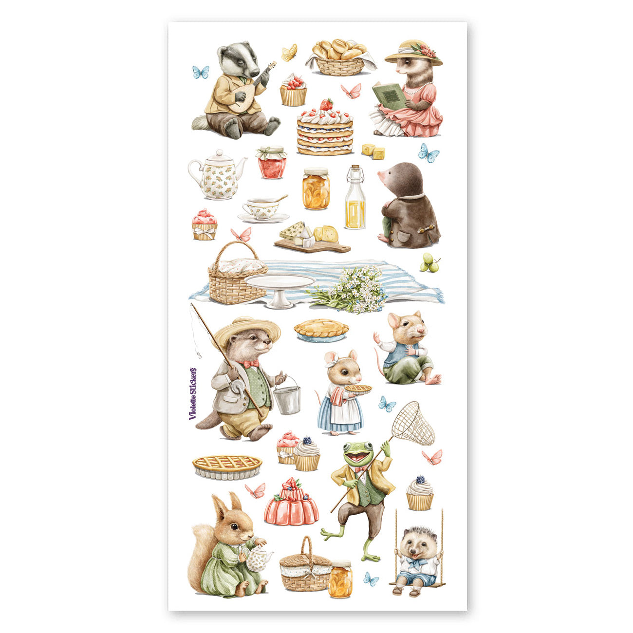  Critter Picnic Stickers、mySite、ghnorth