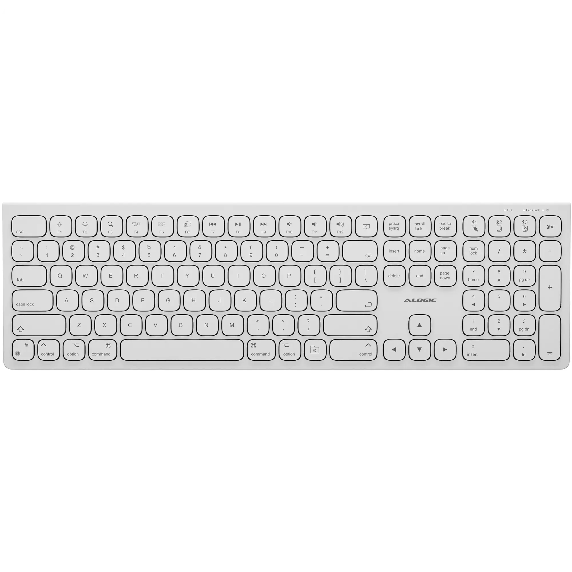 Echelon USB-C Rechargeable Wireless Keyboard for macOS、mySite、fannypackpong