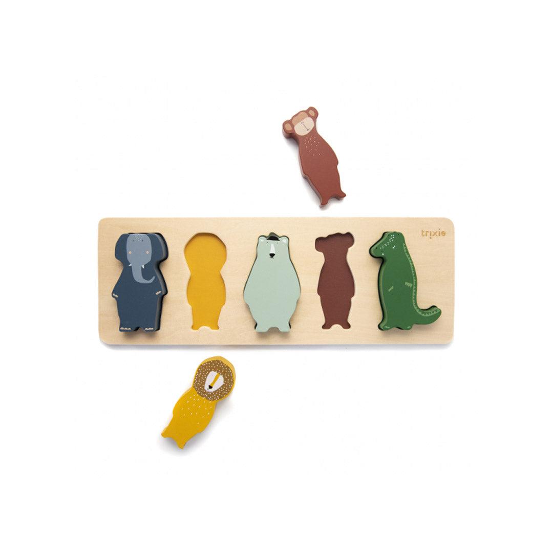  Trixie Wooden Shape Puzzle - Animals、mySite、merchandisen
