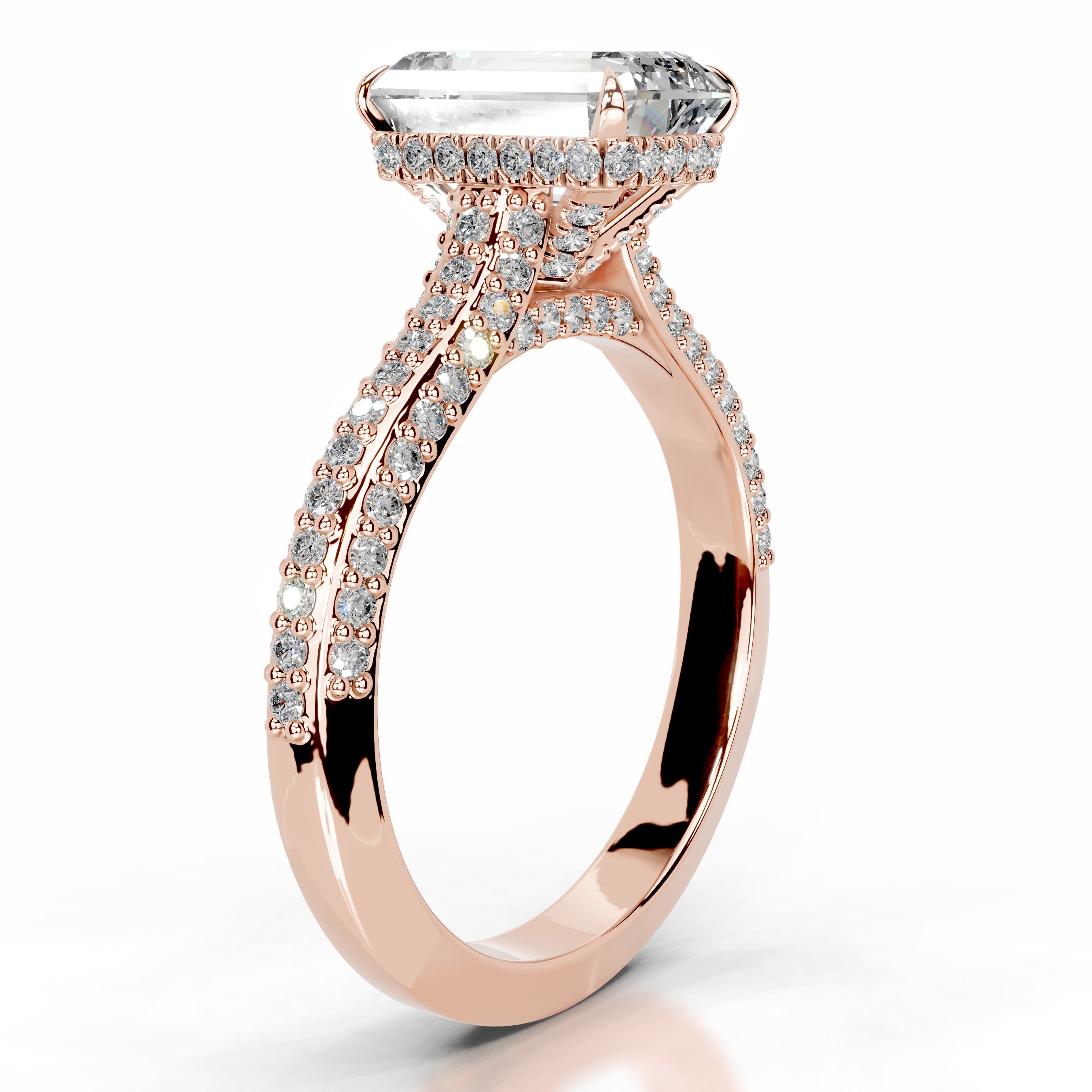 Joana Diamond Engagement Ring - 14K Rose Gold、mySite、hinf8tx79