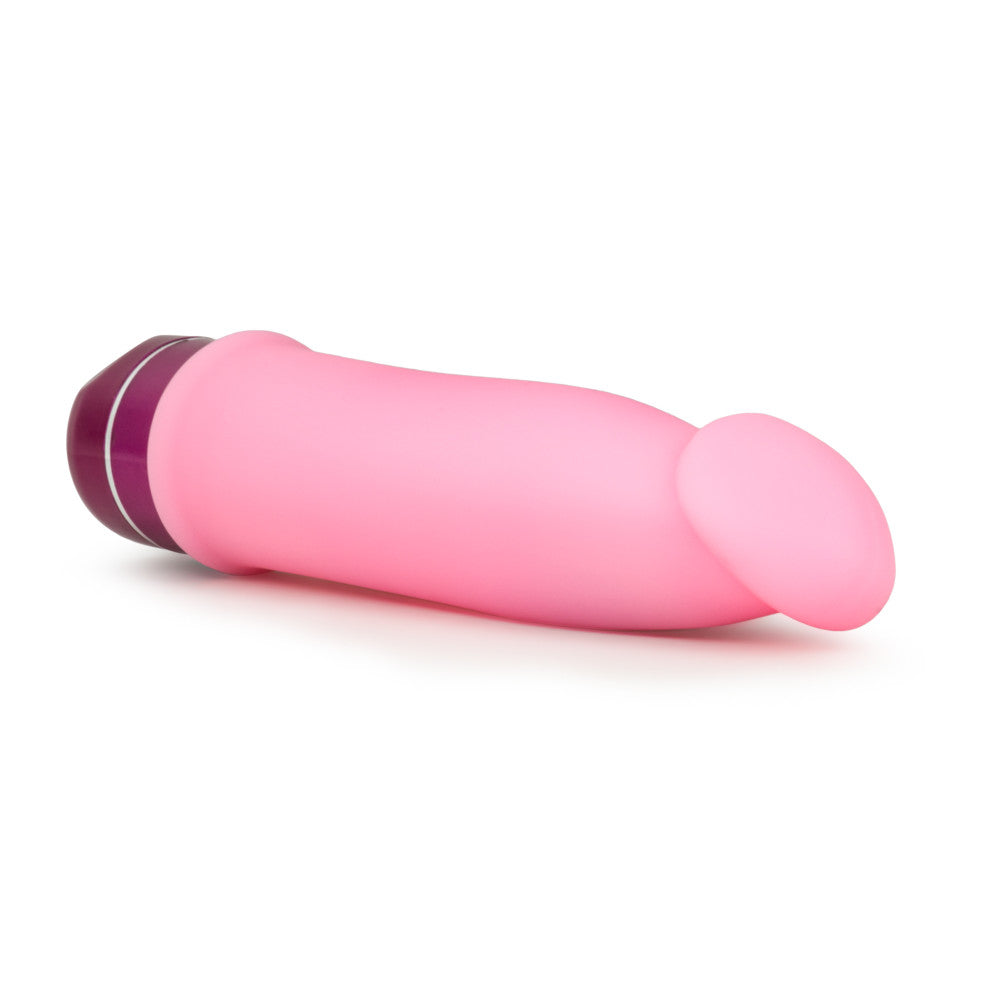Luxe By Blush® | Purity Pink 7.5-Inch Long Vibrating Dildo、mySite、bottomscart