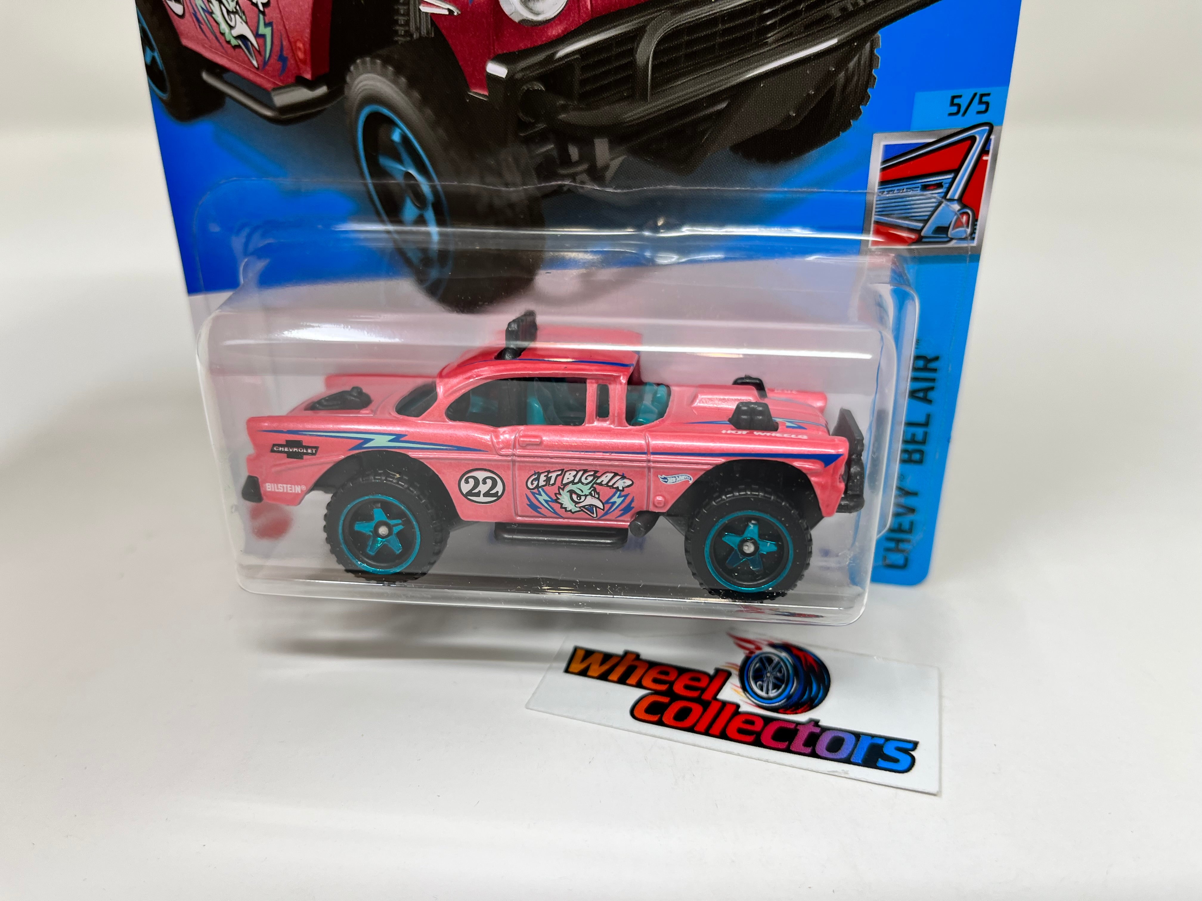 Big-Air Bel-Air #112 * Pink * 2022 Hot Wheels Case P、mySite、hgirdovlk