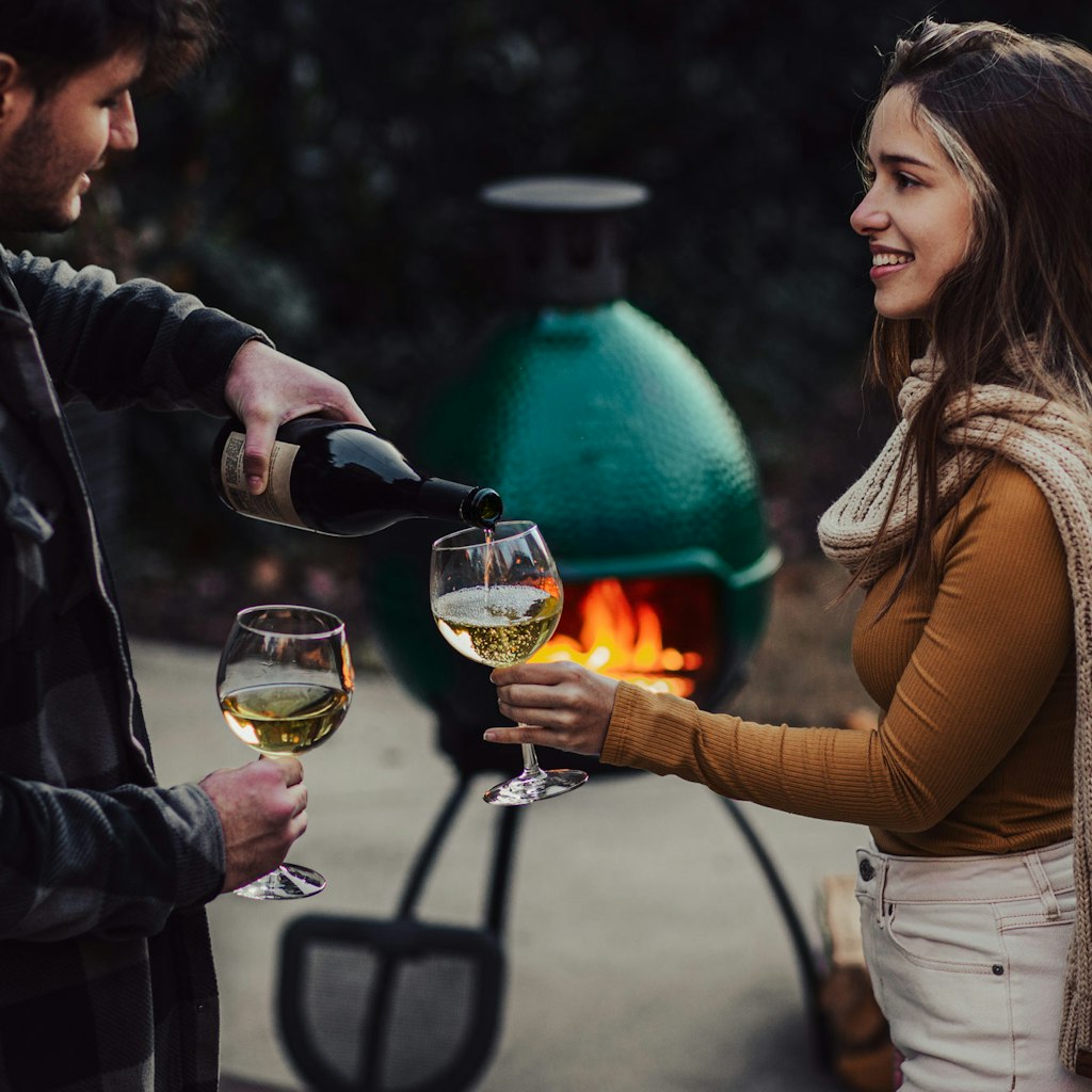 Big Green Egg Chiminea、mySite、noshort