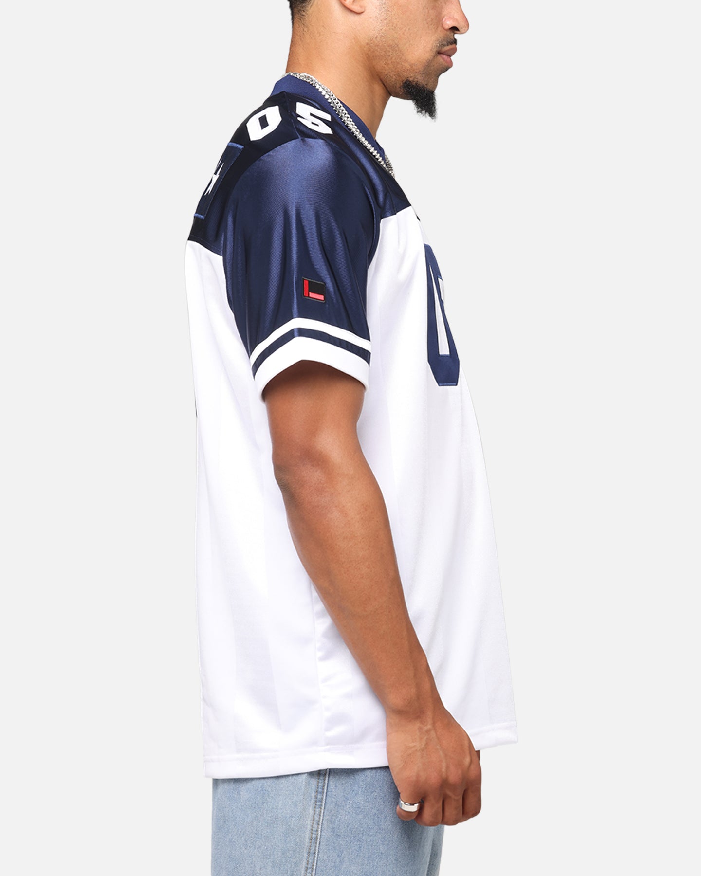 Fubu Football Jersey White/Navy、mySite、zt4zffjzw